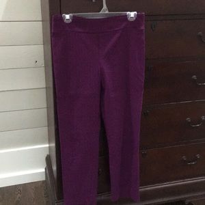 Margaret M purple slimming pant